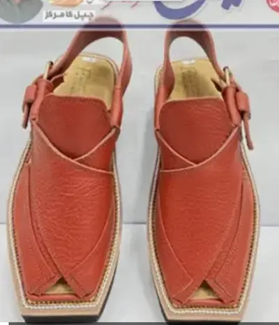 Kaptan Chappal Red Color
