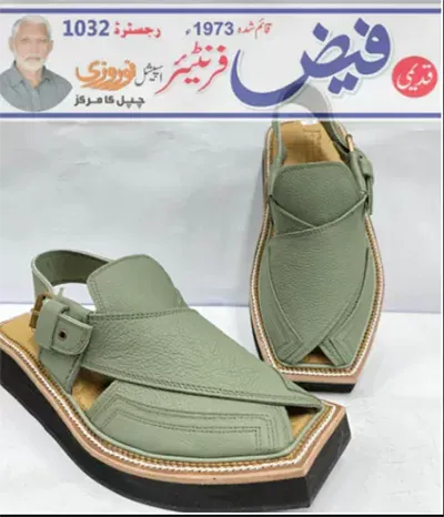 Kaptan Pistachio Color Chappal