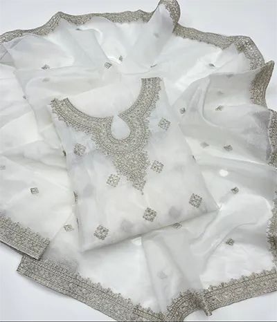 Khaadi 2 Piece Net Dupatta