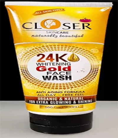 Closer 24K Whitening Gold Face Wash