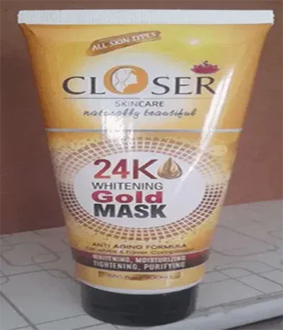 Closer 24K Whitening Gold Mask