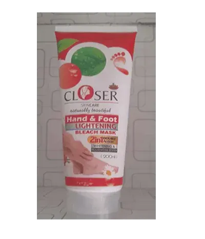 Closer Hand and Foot Lightening Bleach Mask