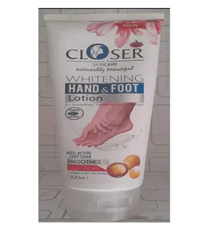 Closer Whitening Hand and Foot Lotion