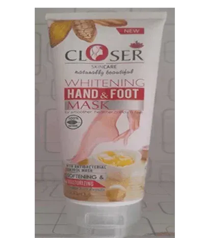 Closer Whitening Hand and Foot Mask