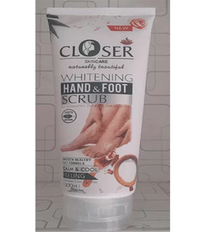 Closer Whitening Hand and Foot Scrub