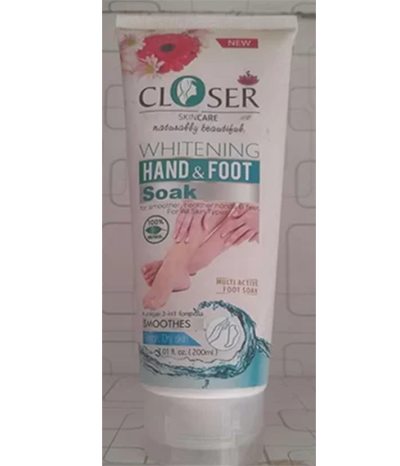 Closer Whitening Hand and Foot Soak