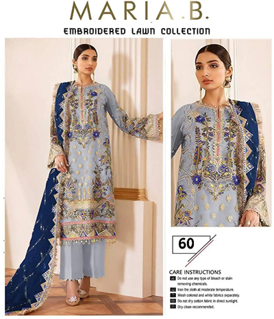 Maria B Lawn Unstitched - home shopping pk