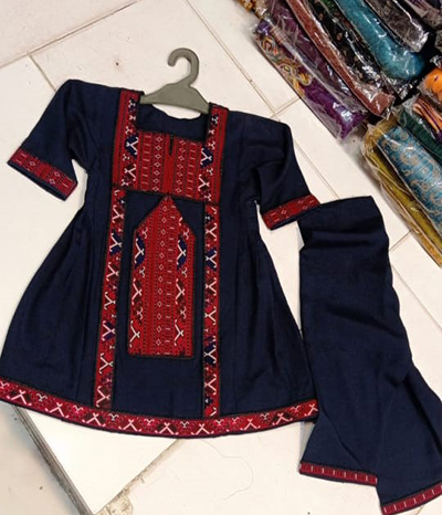 balochi female dress