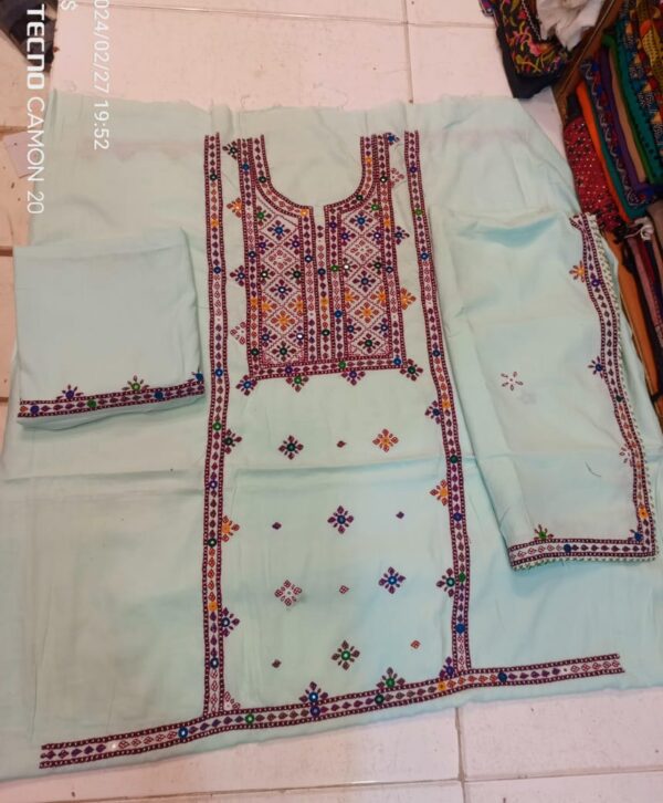 balochi handmade suit price