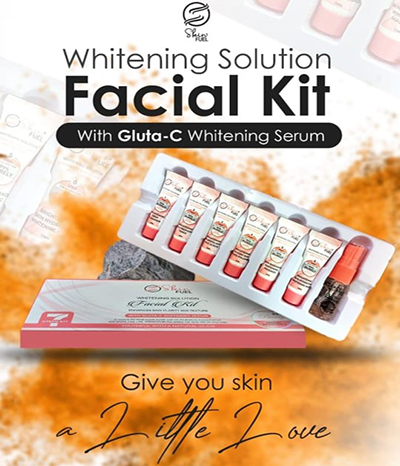 best whitening solution facial kit