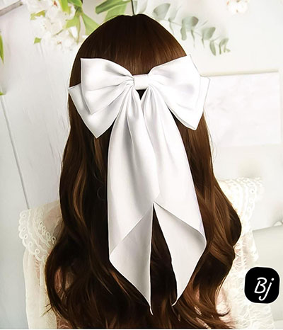 bow clips girls