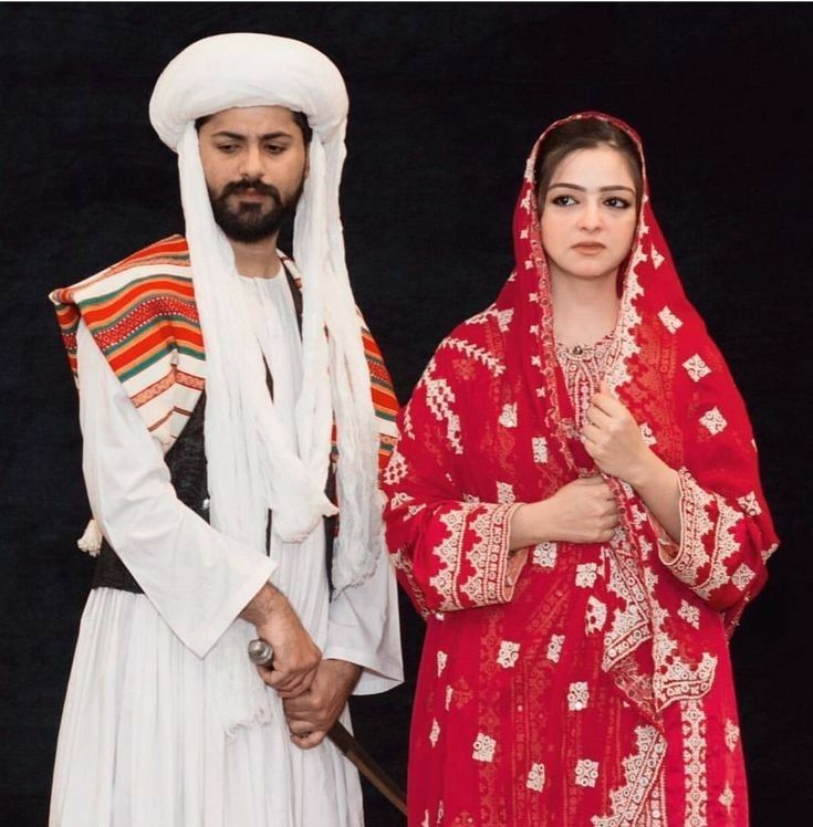 balochi dress male and female