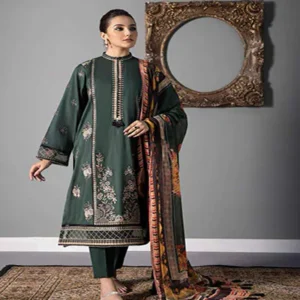 lawn dress Printed Dupatta 3