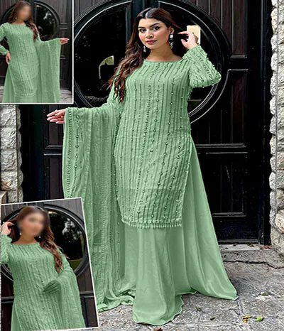 maria b unstitch chiffon 1