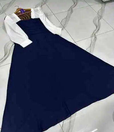 maxi georgette dress