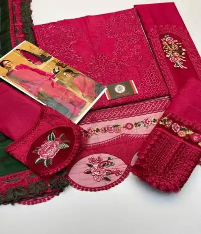 embroidered chiffon dress