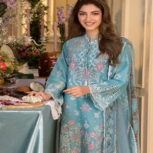 3 piece lawn with Swiss Voile