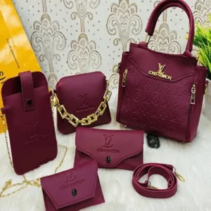 5 Piece Handbag Set Bag Pakistan