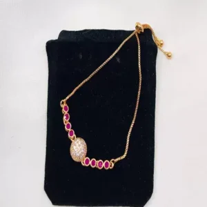 Bracelet Metal Zircone stones