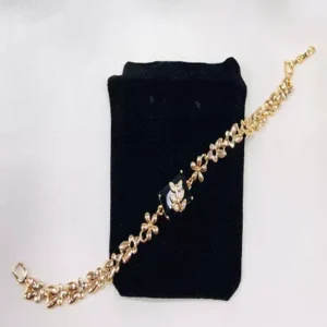 Bracelet Metal Zircone stones 4