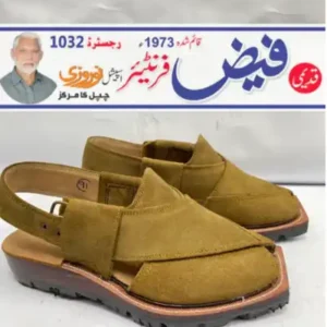 Brown Saber Double Sole Norozi Chappal