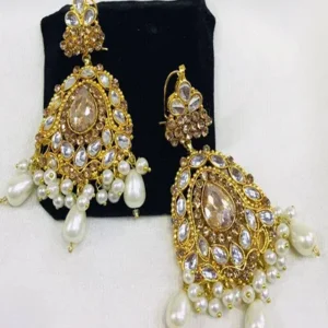 Buy Kundan and Pearl Earrings 2