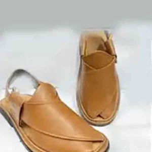 Charsada Round Mouth Chappal Badami