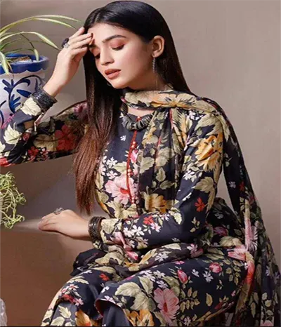 Digital Print lawn Monar