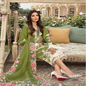 FABRIC ORGANZA PARTY WEAR