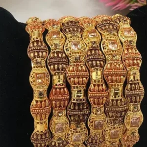Gold Bangles Design Pakistani