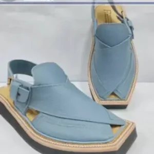 Kaptan Chappal Sky Blue Color