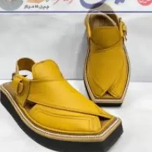 Kaptan Chappal Yellow Color 1