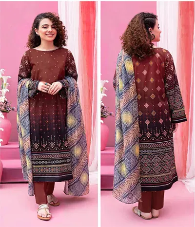 Khaadi Digital Printed Suit Design
