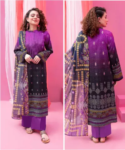 Khaadi Digital Printed Suit Design - Image 3