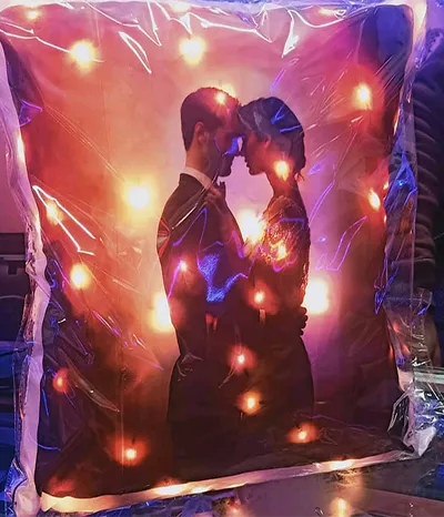 LED Canvas Cushions