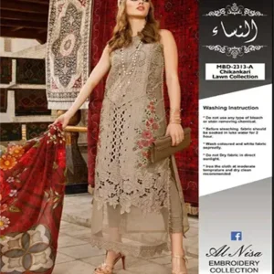 Maria B Chikankari Suit Lawn