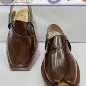 Norozi Chappal China Shape Single Sole Brown