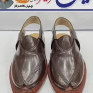 Norozi Chappal Dark Brown Leather Sole