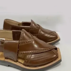 Norozi Chappal Panach Design Dhori Single Sole 1