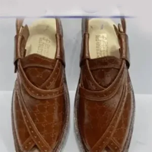 Norozi Chappal Panach Design Dhori Single Sole