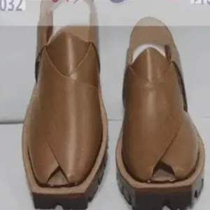 Norozi Chappal Shape Double Sole Almond