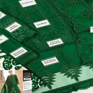 Organza Dress Design Maria B 2 1