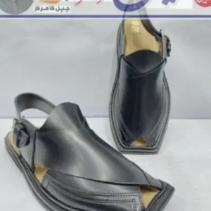 Original Charsada Chappal Black T Lipa