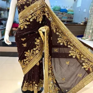 Original Chiffon Saree Collection Pakistan