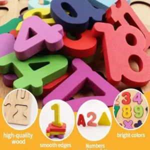 alphabets wooden blocks kids 4