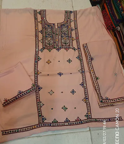 balochi handmade suit price
