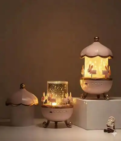 carousel night light room