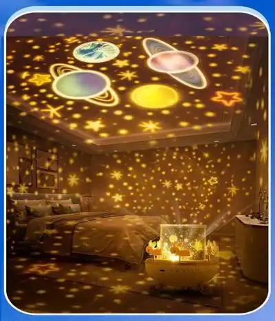 carousel night light room