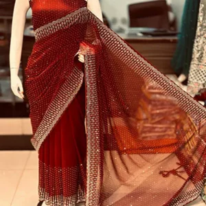chiffon banarsi saree 1