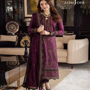 chiffon dress asim jofas
